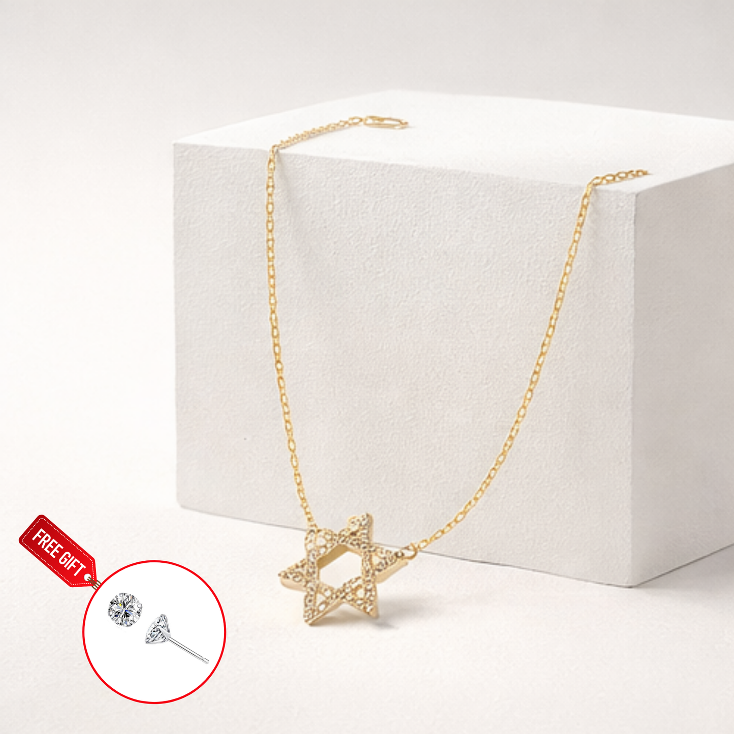 Star of David Necklace