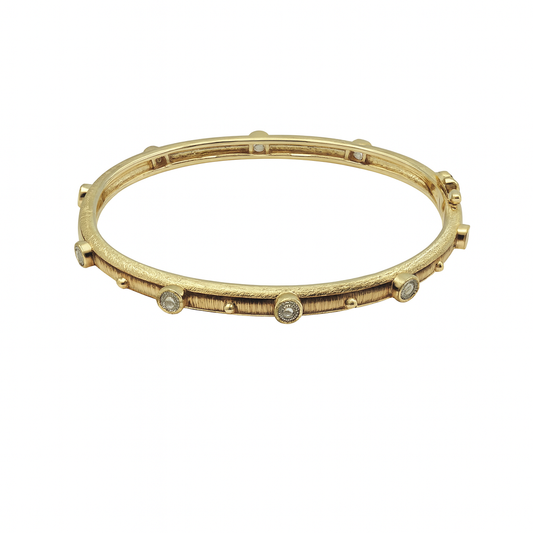Cz station bracelet