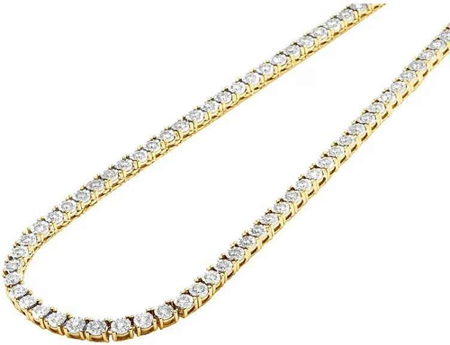 Tennis Necklace 4mm