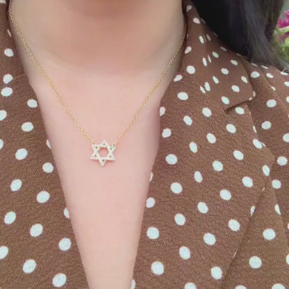Star of David Necklace